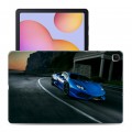 Дизайнерский силиконовый чехол для Samsung Galaxy Tab S6 Lite Lamborghini