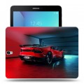 Дизайнерский силиконовый чехол для Samsung Galaxy Tab S3 Lamborghini