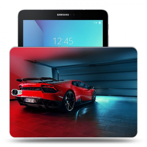 Дизайнерский силиконовый чехол для Samsung Galaxy Tab S3 Lamborghini