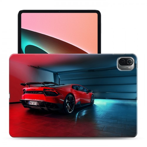 Дизайнерский силиконовый чехол для Xiaomi Pad 5 Lamborghini