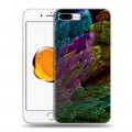 Дизайнерский силиконовый чехол для Iphone 7 Plus / 8 Plus Красочные абстракции