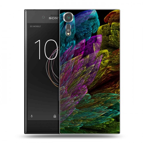 Дизайнерский пластиковый чехол для Sony Xperia XZs Красочные абстракции