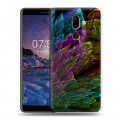 Дизайнерский пластиковый чехол для Nokia 7 Plus Красочные абстракции