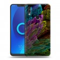 Дизайнерский силиконовый чехол для Alcatel 5V Красочные абстракции