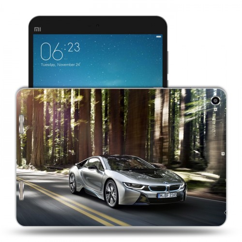 Дизайнерский силиконовый чехол для Xiaomi Mi Pad 2 bmw