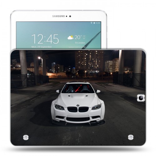 Дизайнерский силиконовый чехол для Samsung Galaxy Tab S2 9.7 bmw