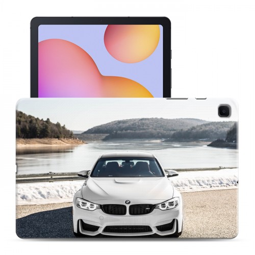 Дизайнерский силиконовый чехол для Samsung Galaxy Tab S6 Lite bmw