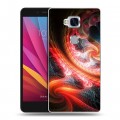 Дизайнерский силиконовый чехол для Huawei Honor 5X Красочные абстракции