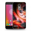 Дизайнерский силиконовый чехол для Lenovo K6 Красочные абстракции