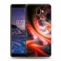 Дизайнерский пластиковый чехол для Nokia 7 Plus Красочные абстракции