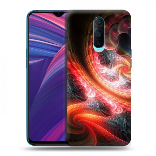 Дизайнерский пластиковый чехол для OPPO RX17 Pro Красочные абстракции