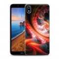 Дизайнерский силиконовый чехол для Xiaomi RedMi 7A Красочные абстракции