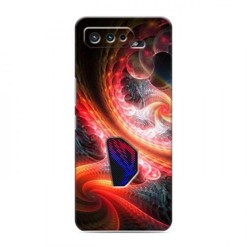 Дизайнерский силиконовый чехол для ASUS ROG Phone 5 Красочные абстракции