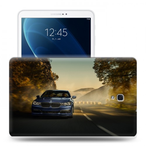 Дизайнерский силиконовый чехол для Samsung Galaxy Tab A 10.5 bmw