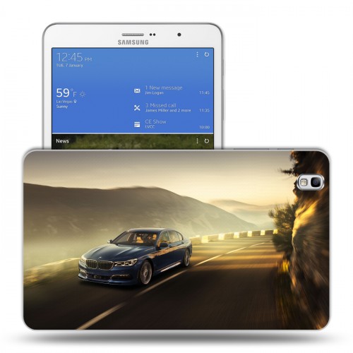 Дизайнерский силиконовый чехол для Samsung Galaxy Tab Pro 8.4 bmw