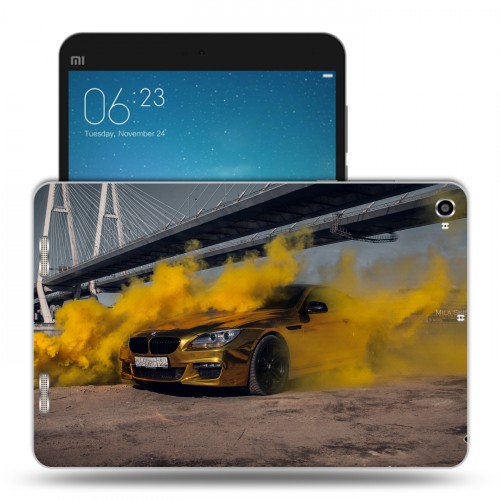 Дизайнерский силиконовый чехол для Xiaomi Mi Pad 2 bmw