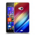 Дизайнерский пластиковый чехол для Microsoft Lumia 540 Красочные абстракции