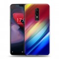 Дизайнерский пластиковый чехол для OnePlus 6 Красочные абстракции