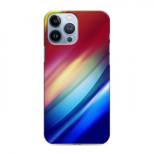 Дизайнерский пластиковый чехол для Iphone 13 Pro Max Красочные абстракции