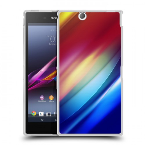 Дизайнерский пластиковый чехол для Sony Xperia Z Ultra  Красочные абстракции