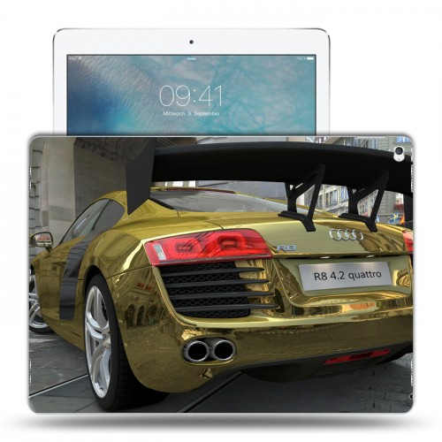 Дизайнерский пластиковый чехол для Ipad Pro Audi