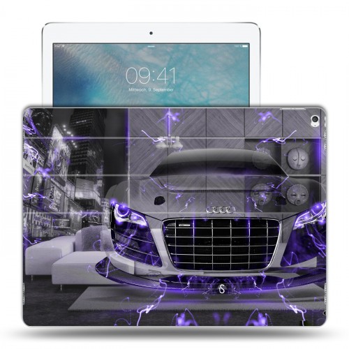 Дизайнерский силиконовый чехол для Ipad Pro Audi