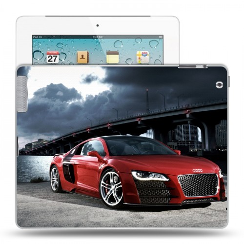 Дизайнерский пластиковый чехол для Ipad 2/3/4 Audi