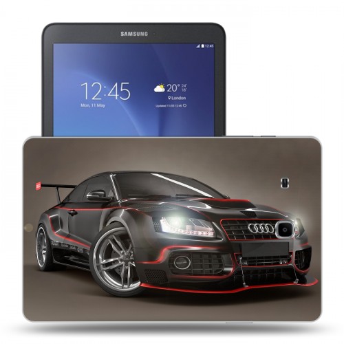Дизайнерский силиконовый чехол для Samsung Galaxy Tab E 9.6 Audi