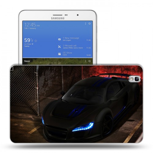 Дизайнерский силиконовый чехол для Samsung Galaxy Tab Pro 8.4 Audi