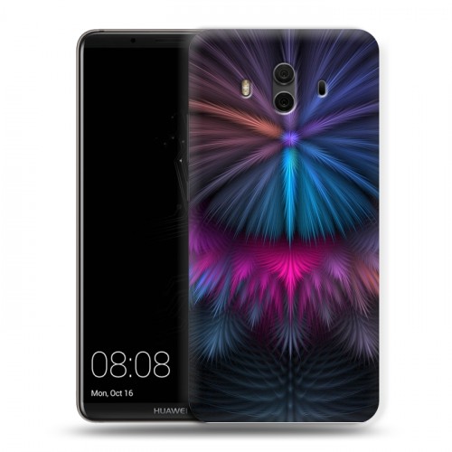 Дизайнерский пластиковый чехол для Huawei Mate 10 Красочные абстракции