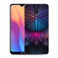 Дизайнерский силиконовый с усиленными углами чехол для Xiaomi RedMi 8A Красочные абстракции