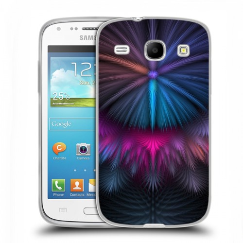 Дизайнерский пластиковый чехол для Samsung Galaxy Core Красочные абстракции