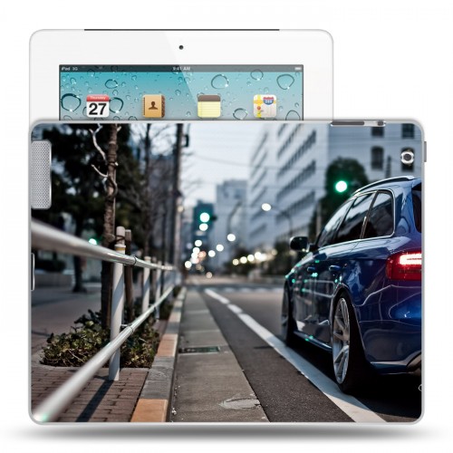 Дизайнерский пластиковый чехол для Ipad 2/3/4 Audi