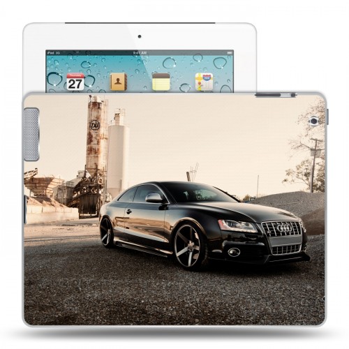 Дизайнерский пластиковый чехол для Ipad 2/3/4 Audi