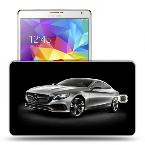 Дизайнерский силиконовый чехол для Samsung Galaxy Tab S 8.4  Mercedes