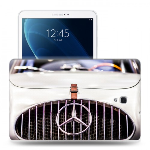 Дизайнерский силиконовый чехол для Samsung Galaxy Tab A 10.5  Mercedes