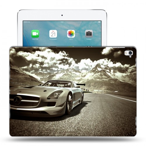 Дизайнерский силиконовый чехол для Ipad Pro 9.7  Mercedes