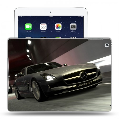 Дизайнерский силиконовый чехол для Ipad (2017)  Mercedes