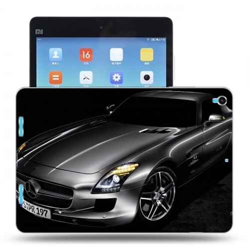 Дизайнерский силиконовый чехол для Xiaomi MiPad  Mercedes