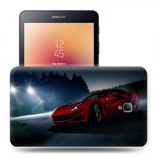 Дизайнерский силиконовый чехол для Samsung Galaxy Tab A 8.0 (2017) ferrari