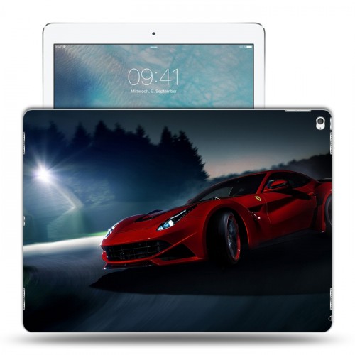 Дизайнерский пластиковый чехол для Ipad Pro ferrari