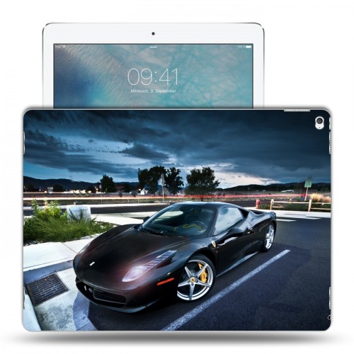 Дизайнерский пластиковый чехол для Ipad Pro ferrari