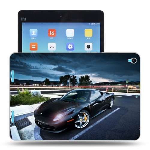 Дизайнерский силиконовый чехол для Xiaomi MiPad ferrari