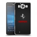 Дизайнерский пластиковый чехол для Microsoft Lumia 950 ferrari