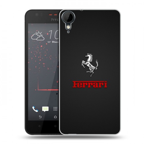 Дизайнерский пластиковый чехол для HTC Desire 825 ferrari