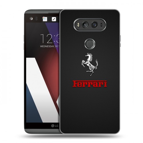 Дизайнерский пластиковый чехол для LG V20 ferrari