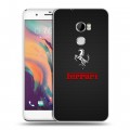 Дизайнерский пластиковый чехол для HTC One X10 ferrari