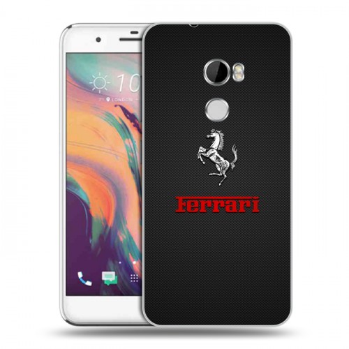 Дизайнерский пластиковый чехол для HTC One X10 ferrari