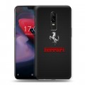 Дизайнерский пластиковый чехол для OnePlus 6 ferrari