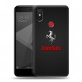 Дизайнерский пластиковый чехол для Xiaomi Mi8 SE ferrari